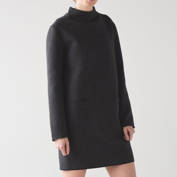 Lululemon City Bound 2 Pockets Sweater Dress Size 4 - Picture 1 of 16